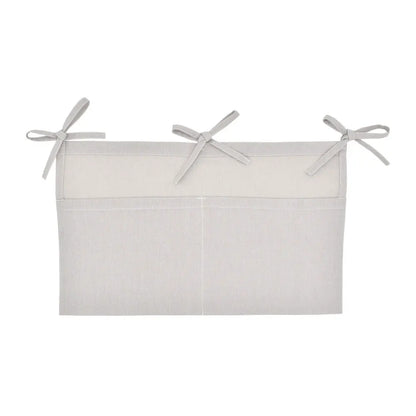 Baby Crib Storage Hanging Bag Gray