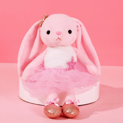 Plush Long Eared Ballerina Stuffed Toy - 35-39cm CC046 39cm