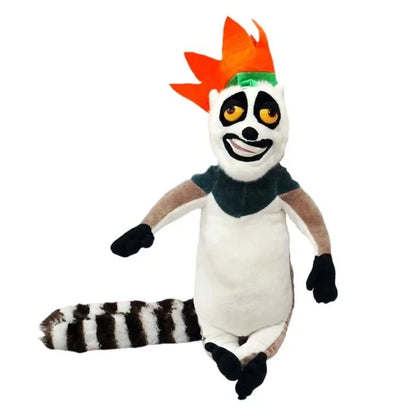 Plush Madagascar Animal Soft Toy Multicolor Lemur - 30cm
