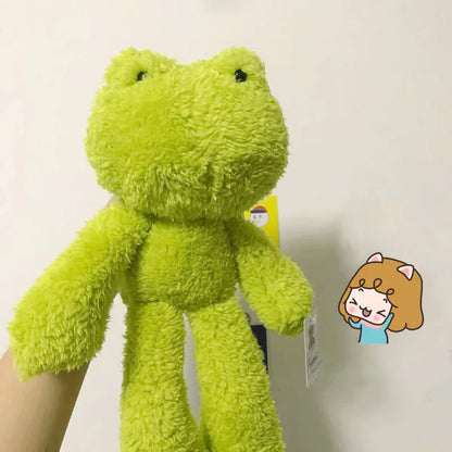 Plush Green Frog Long-legged Duck Stuffed Toy - 30cm