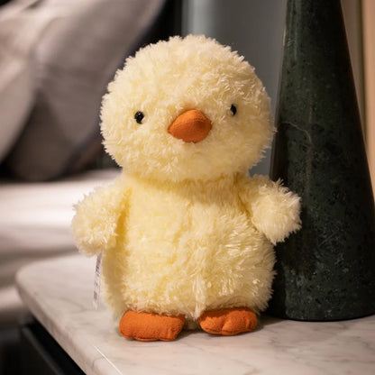 Plush Fluffy Chicken Pig Owl Mouse Stuffed Toy - 20cm