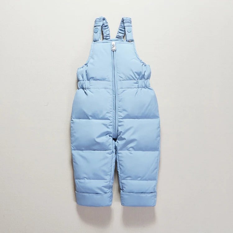 Baby/Toddlers Duck Down Coat + Jumpsuit Overalls (Age 12M-4YRS)