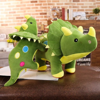 Large Plush Triceratops Stegosaurus  Dinosaur Stuffed Toy 40-100cm