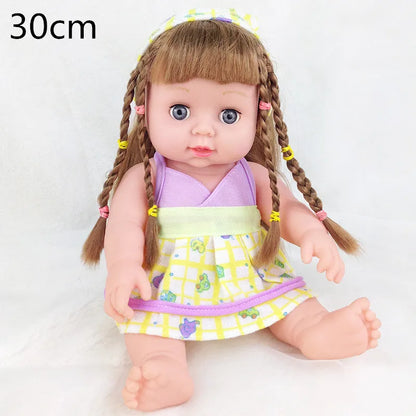 Doll Reborn Baby Playmate - 30cm