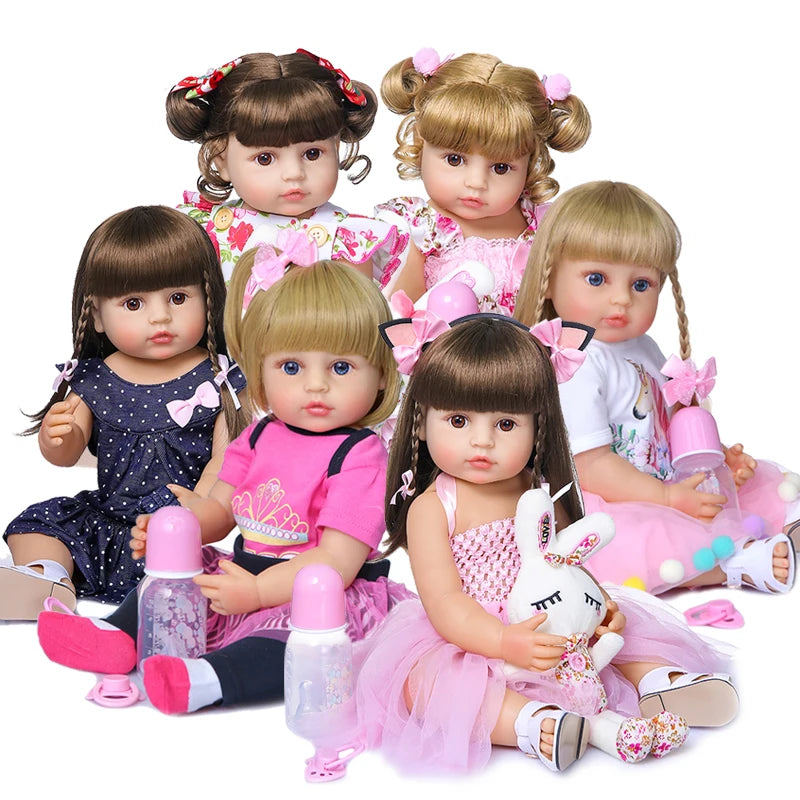Reborn Baby Silicone Doll 50CM
