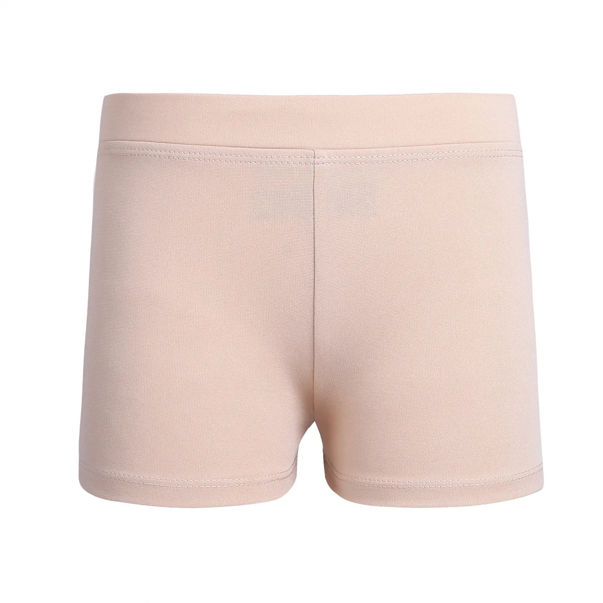 Girls Rhinestones Dance Shorts (Age 4-16 YRS) Nude B