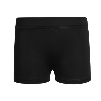 Girls Rhinestones Dance Shorts (Age 4-16 YRS) Black B
