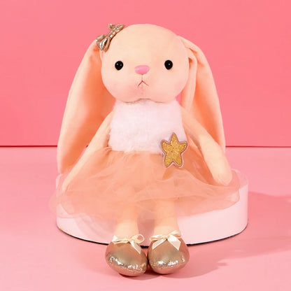 Plush Long Eared Ballerina Stuffed Toy - 35-39cm CC047 39cm