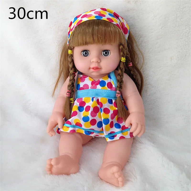Doll Reborn Baby Playmate - 30cm