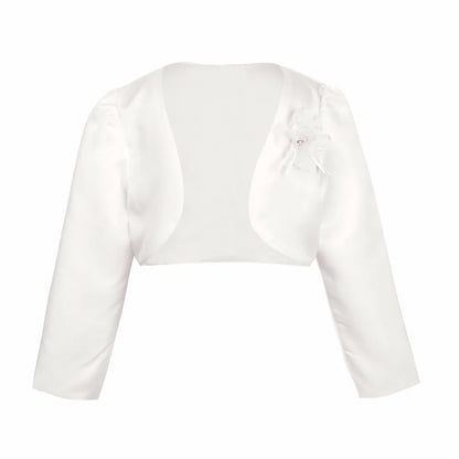 Girls Long Sleeves Bolero Shrug Jacket (Age 12M-10 YRS)