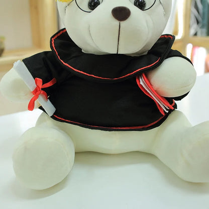Plush Graduation Teddy Bear Stuffed Toy - 18/23cm