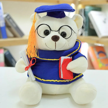 Plush Graduation Teddy Bear Stuffed Toy - 18/23cm
