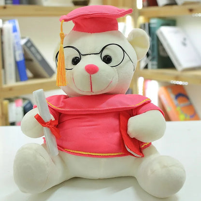 Plush Graduation Teddy Bear Stuffed Toy - 18/23cm