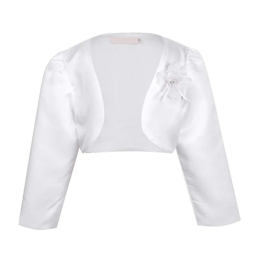 Girls Long Sleeves Bolero Shrug Jacket (Age 12M-10 YRS)