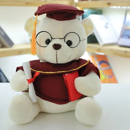 Plush Graduation Teddy Bear Stuffed Toy - 18/23cm