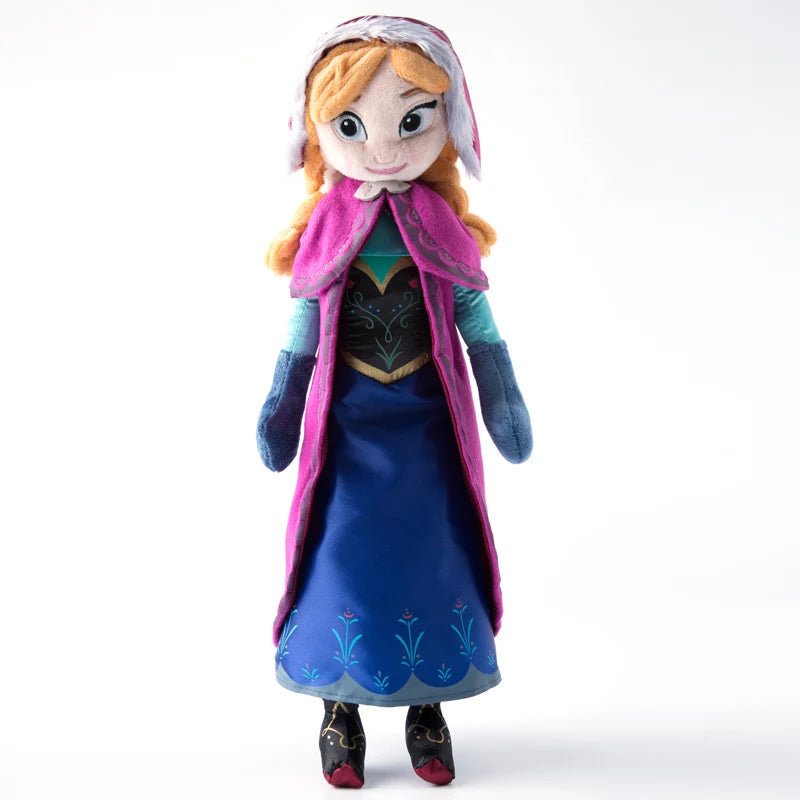 Frozen Princess Anna & Elsa Plush Dolls – 40cm Soft Stuffed Toys | Disney-Inspired Character Plushies
