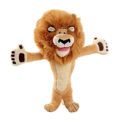 Plush Madagascar Animal Soft Toy Multicolor Lion - 25cm