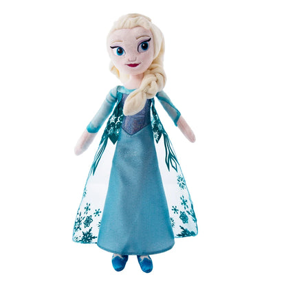 Frozen Princess Anna & Elsa Plush Dolls – 40cm Soft Stuffed Toys | Disney-Inspired Character Plushies Multicolor 40cm Elsa