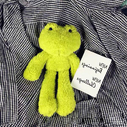 Plush Green Frog Long-legged Duck Stuffed Toy - 30cm