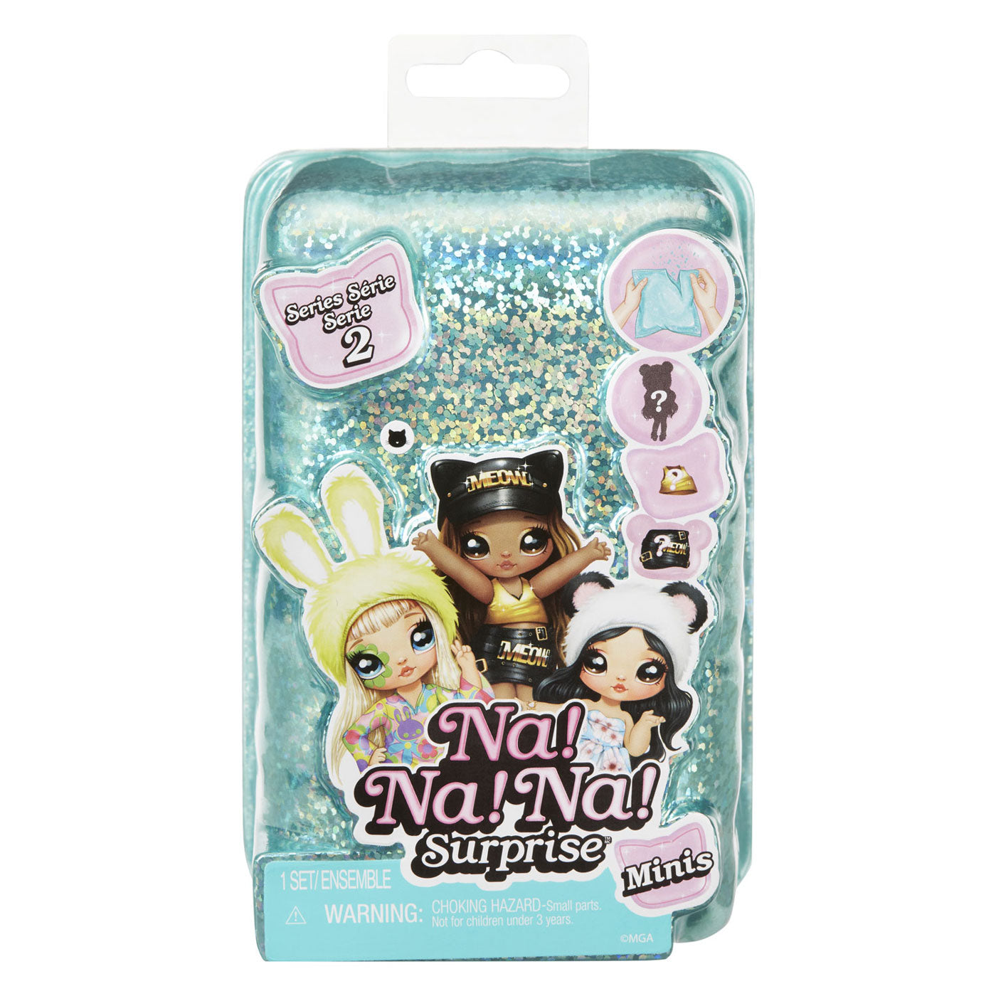Na! Na! Surprise Minis Fashion Doll Blind Box | Confetti Balloon Opening • Cute Collectible Toy Random
