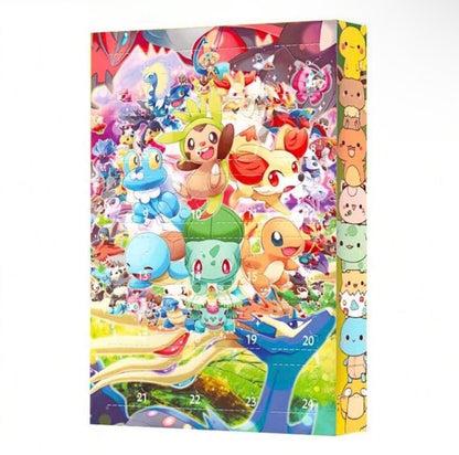 Pokémon Christmas Advent Calendar – 24 Kawaii Pikachu Figures Red