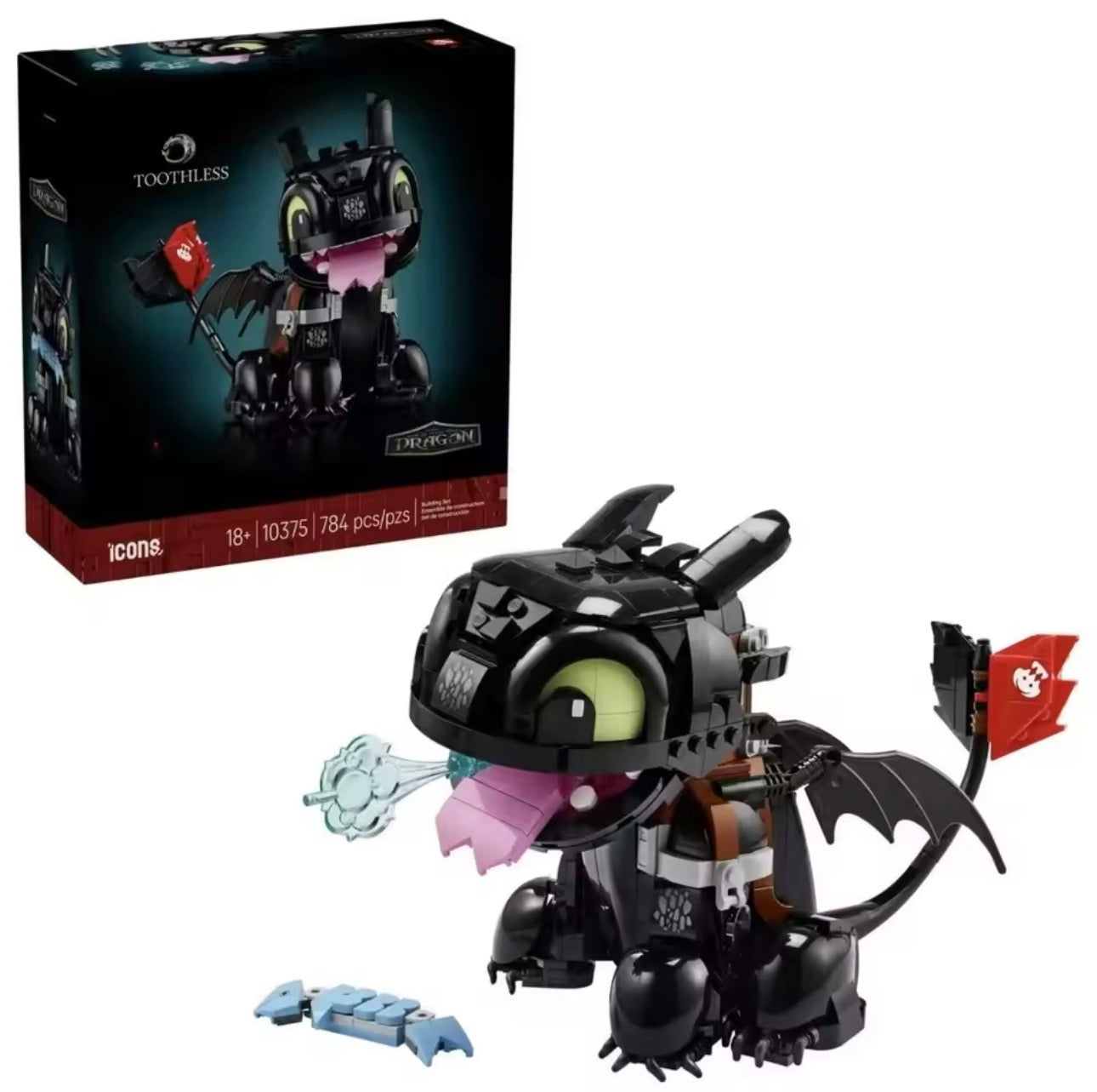 Toothless Building Set – How to Train Your Dragon | 784-Piece – Teeny Bumps
