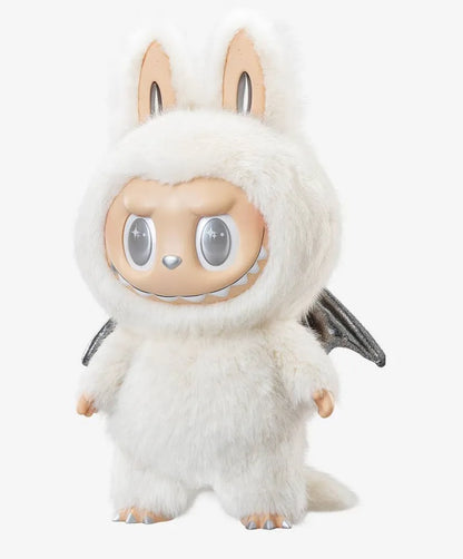 The Monsters Large Labubu Zimomo Angel in Clouds Vinyl Face Doll – 58cm Designer Collectible White