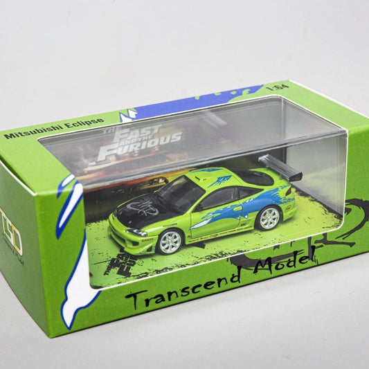 Transcend Model 1:64 Mitsubishi Eclipse Diecast Toy Car