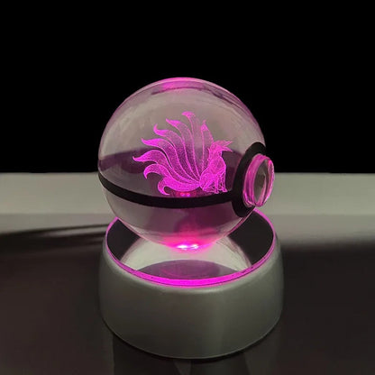 Pokemon Crystal Ball LED Night Light