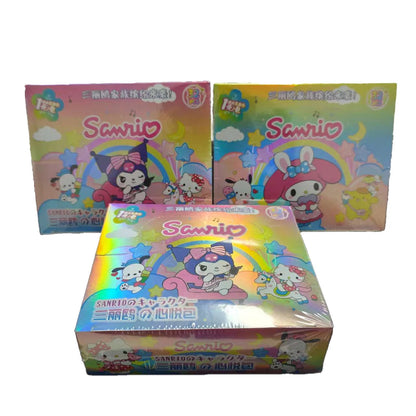 Sanrio Trading Cards Featuring Kuromi, Hello Kitty, and My Melody 3 Box