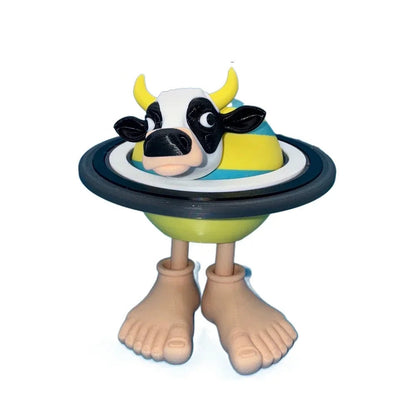 Italian Brainrot Collectible Figures – Tung Tung Tung Sahur & Tralalero Tralala | Meme Desk Toys Cattle