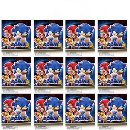 Sonic the Hedgehog 2 Blind Bags likely Collectible Figures 12 Pack