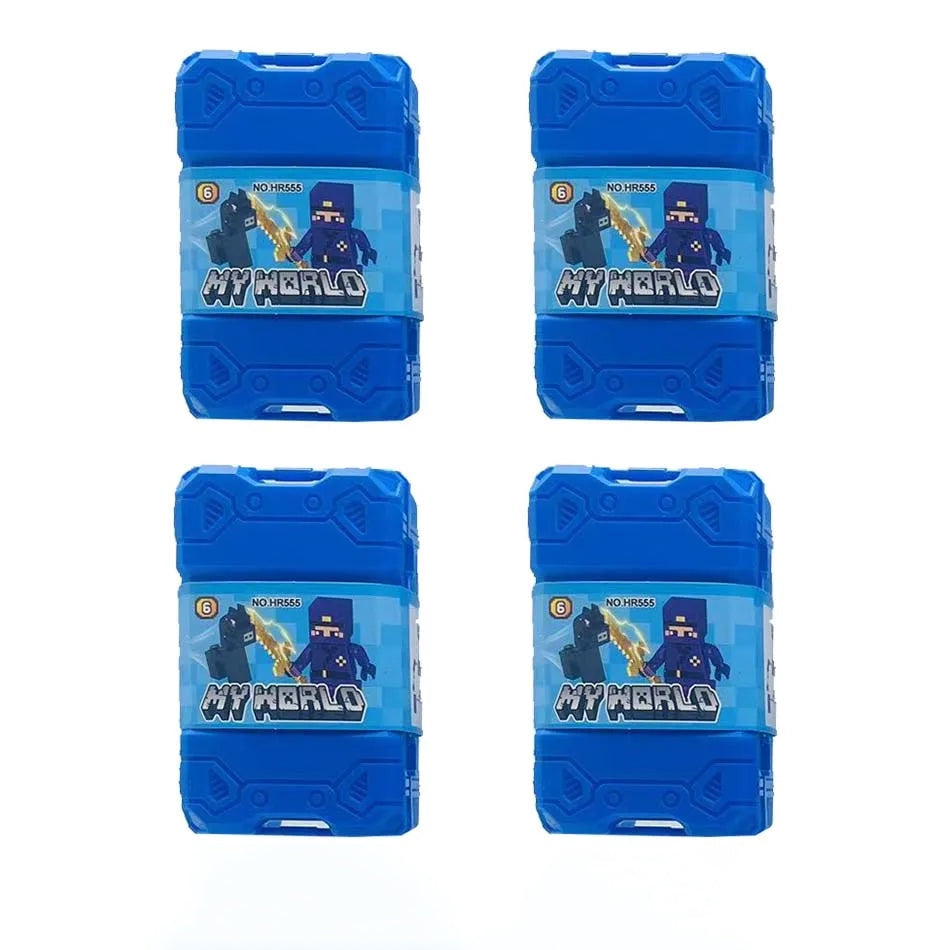 My World Blind Box Minecraft Figure 4 Pack