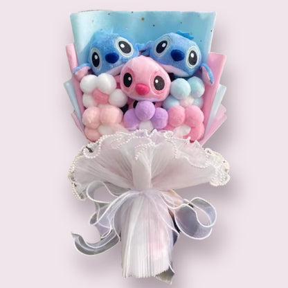 Stitch Teddy Plush Flower Gift Bouquet – in Gift Box 5