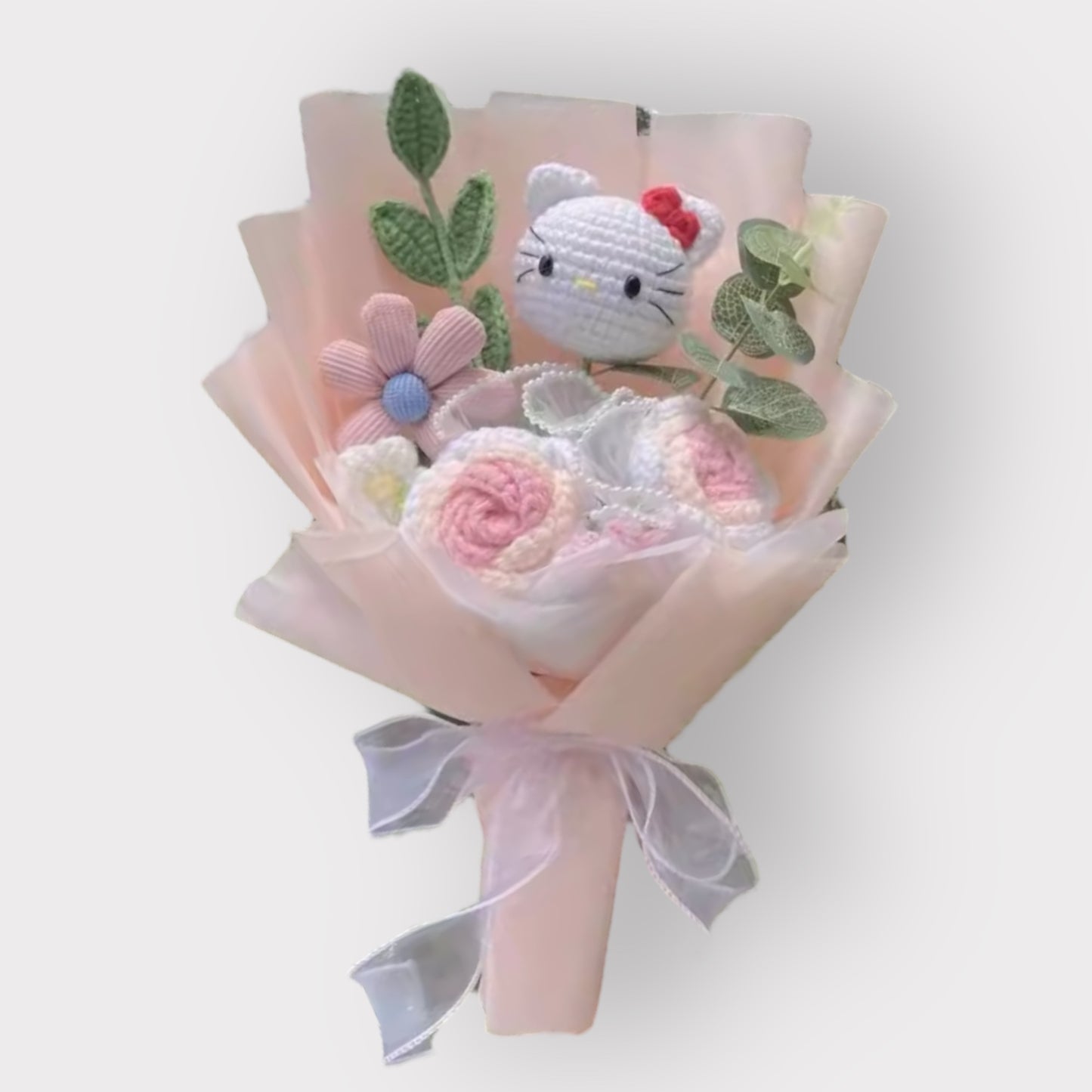 Sanrio Plush Flower Gift Bouquet – My Melody, Kuromi & Cinnamoroll | 40cm in Gift Box Multicolor 11