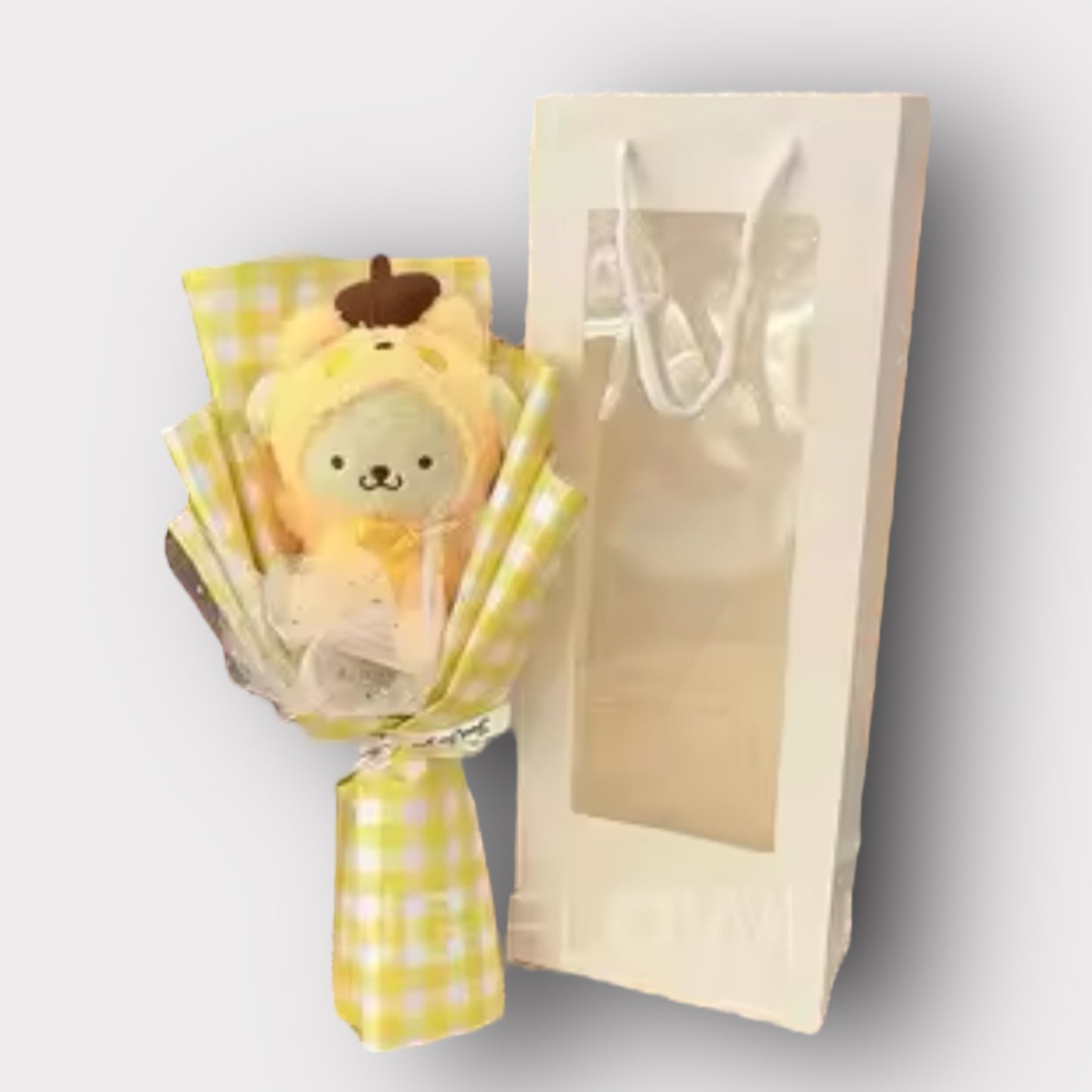 Sanrio Plush Flower Gift Bouquet – My Melody, Kuromi & Cinnamoroll | 40cm in Gift Box Multicolor 17