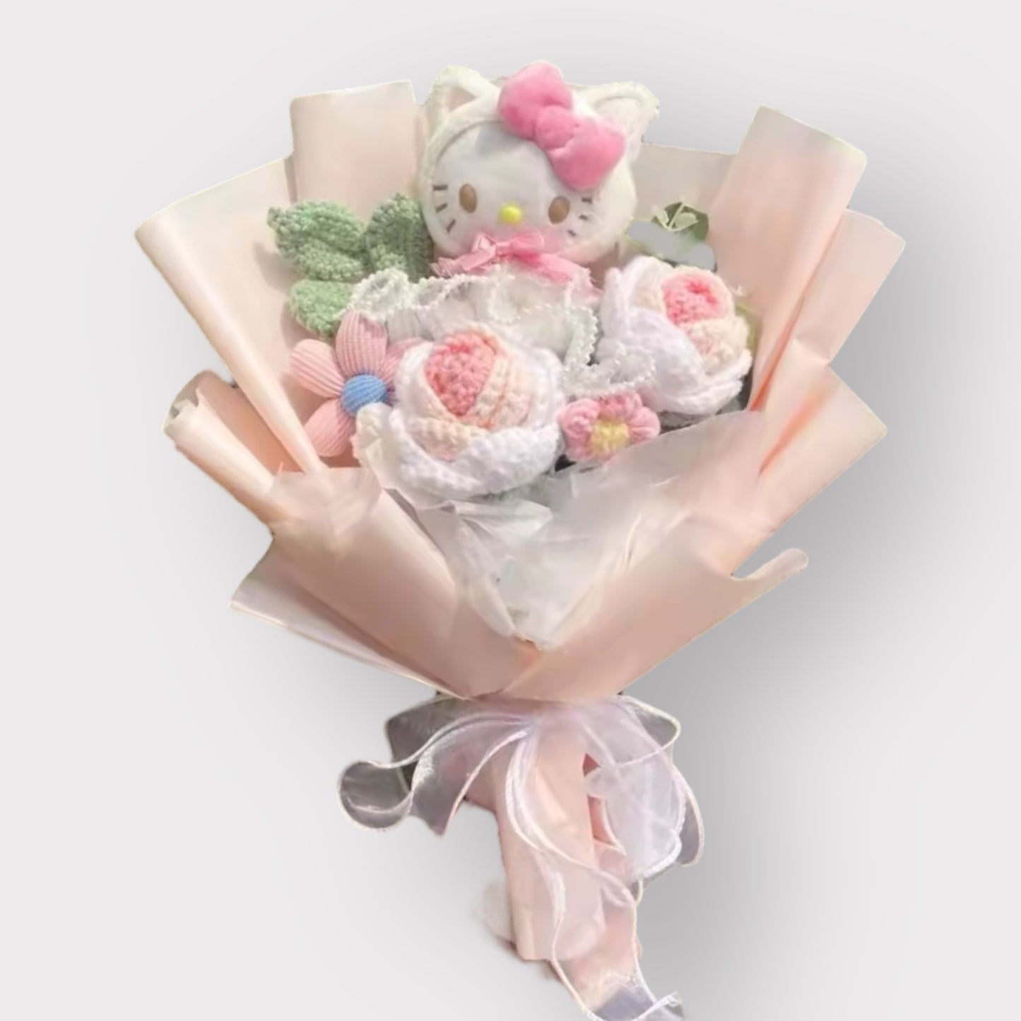 Sanrio Plush Flower Gift Bouquet – My Melody, Kuromi & Cinnamoroll | 40cm in Gift Box Multicolor 13