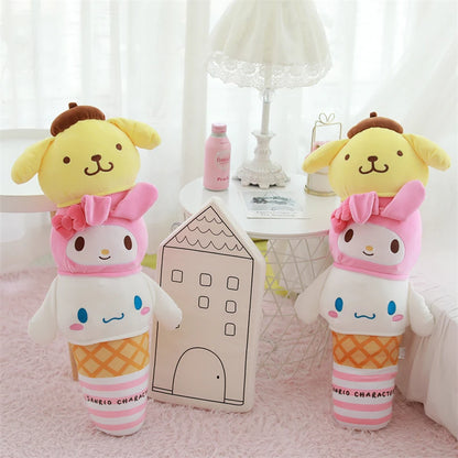 Plush Pillow Miss Kitty Stuffed Toy - 65cm