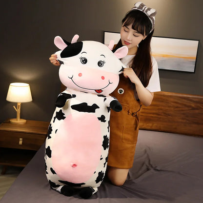 Large Plush Milk Cow Stuffed Toy 80-120cm