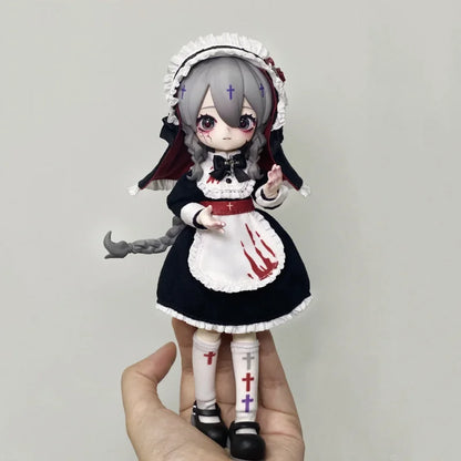 Nyssa - Bizarre Nightmare Series 1/12 Action Figure BJD Blind Box Moveable Joints D