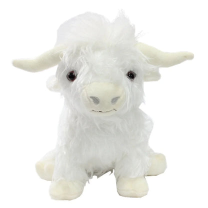 Plush Cute Highland Cow Stuffed Toy - 25cm