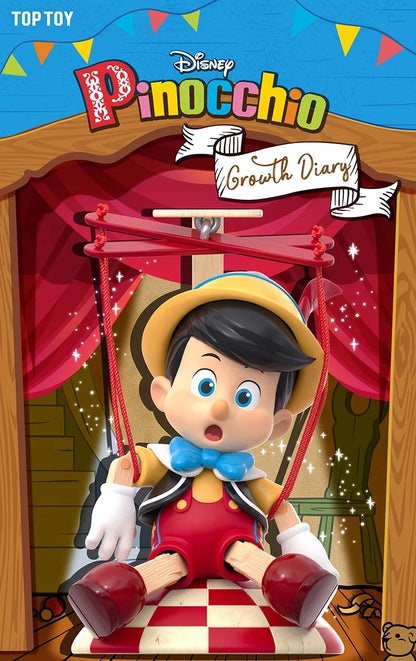 Disney Pinocchio – Growth Diary Series Collectible Figure | Cute Desktop Decoration • Trendy Blind‑Box