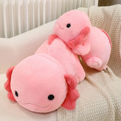 Plush Pink Newt Stuffed Toy - 45cm/60cm