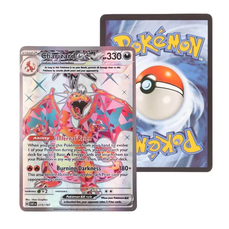 60-100Pcs English Pokemon Cards GX Tag Team 1996 Vmax EX V Mega Vstar Trainer Shining Game Battle Carte Trading Collection Cards