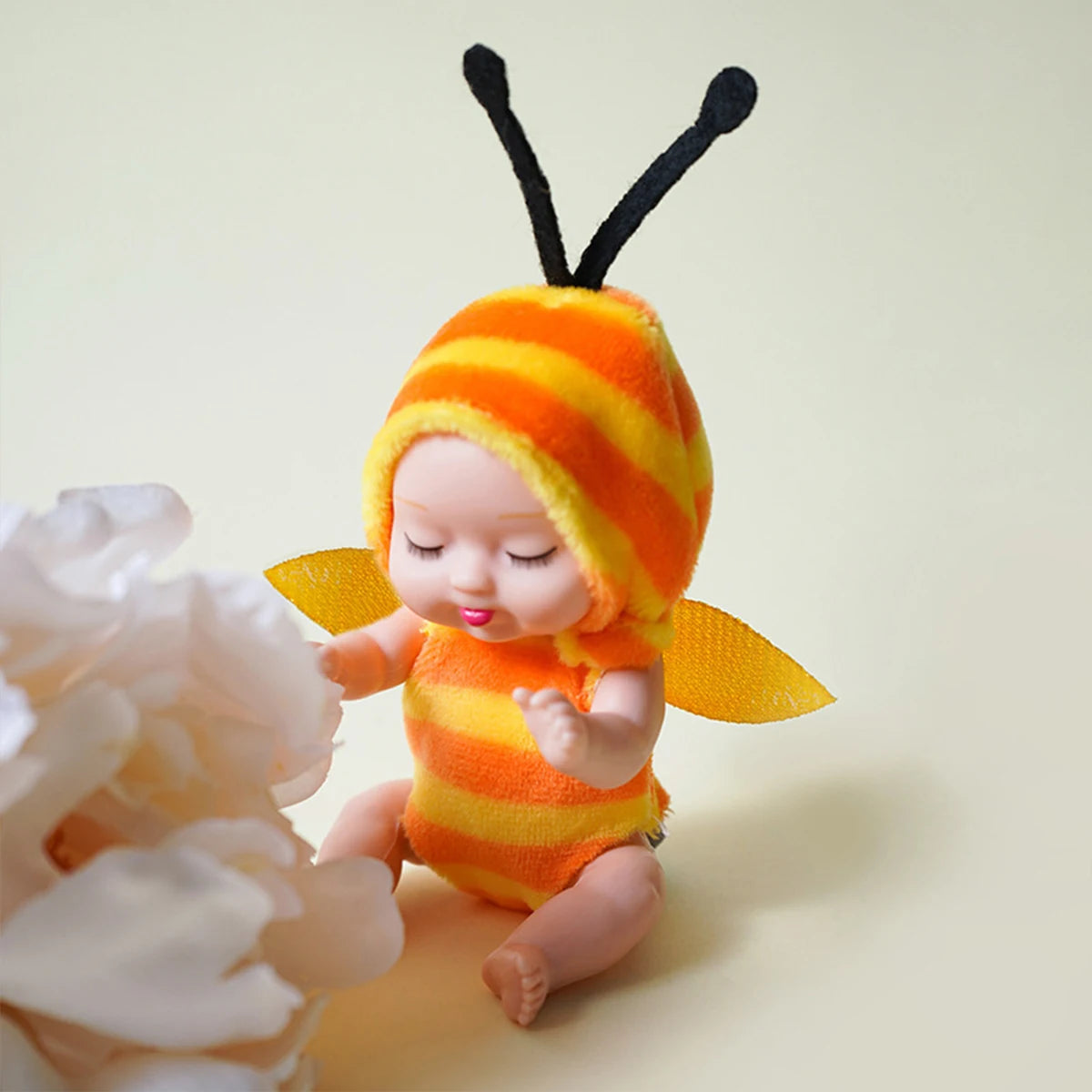 Mini Reborn Doll Kit – 6-Piece Sleeping Baby Princess Set with Clothes & Accessories