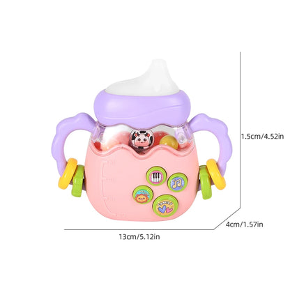 Baby Bottle Rattle Puzzle Pacifier Toy