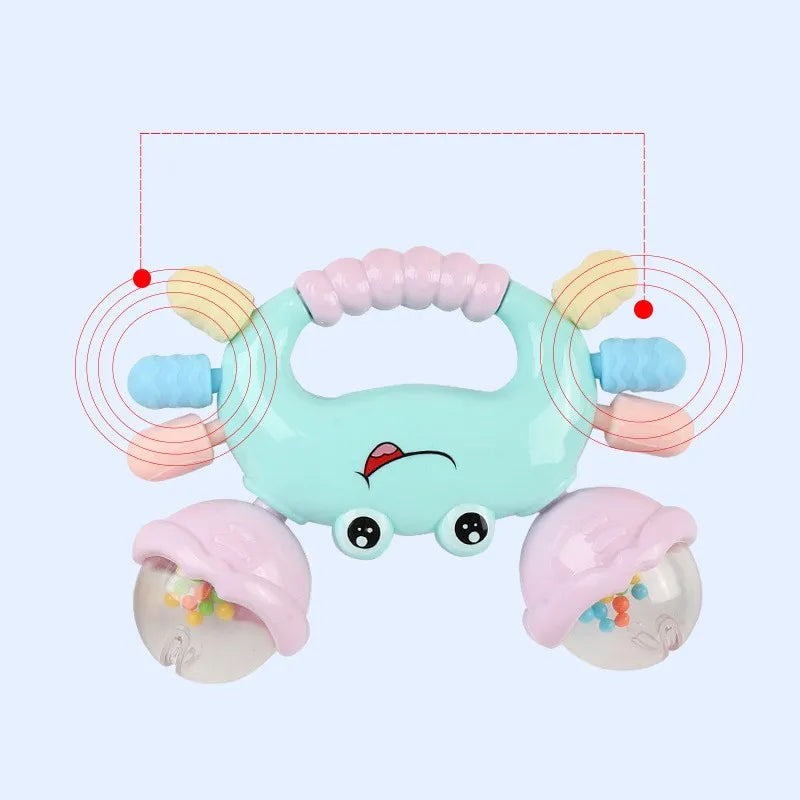 Early Development Crab Rattle Toys