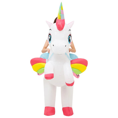 Adult Unicorn Rooster Inflatable Costume