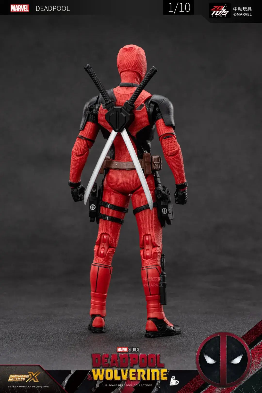 Deadpool & Wolverine Action Figure X-Men Limited Guardians of The Galaxy Toys