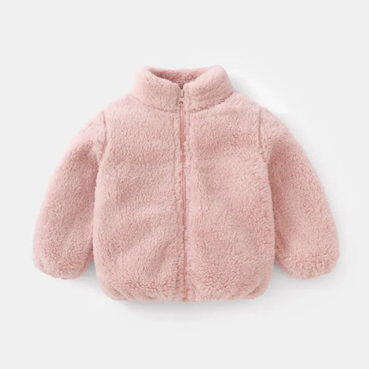 Girls Fleece Jackets Coat (Age 6M-5YRS) F22554P